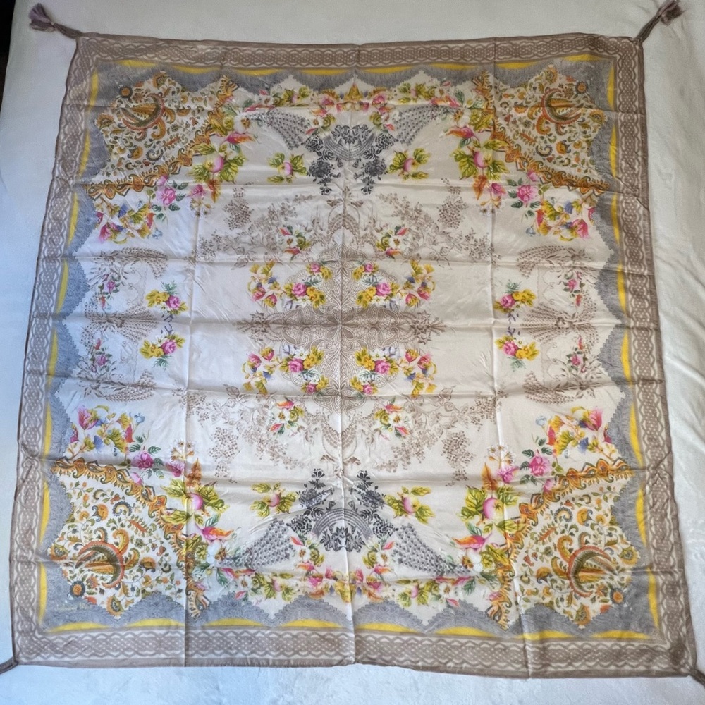 Johnny Was silk scarf